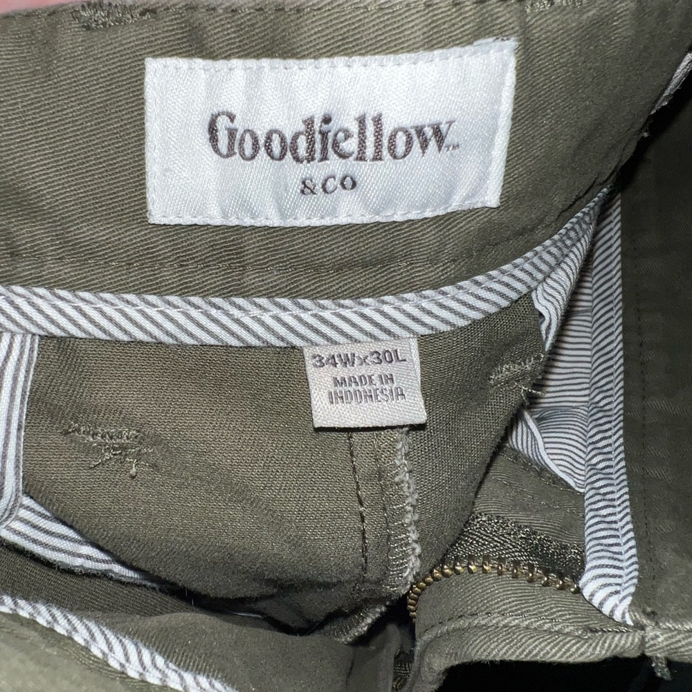 Goodfellow & Co Khaki Green Trousers